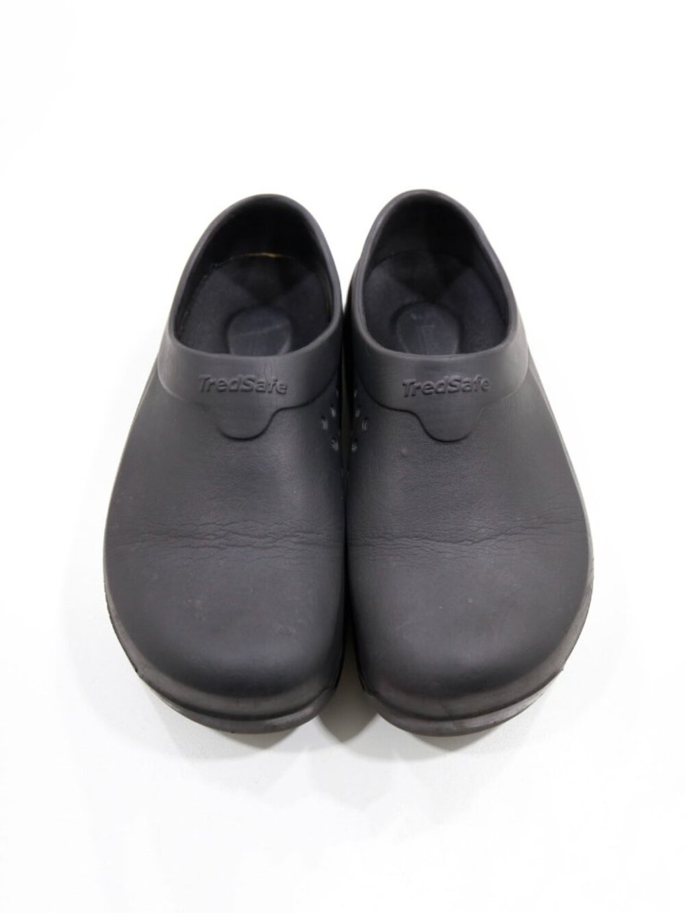 TredSafe Caspian Black Rubber Lightweight Slip Resistant Work Clogs - Women's 8 - Picture 6 of 8